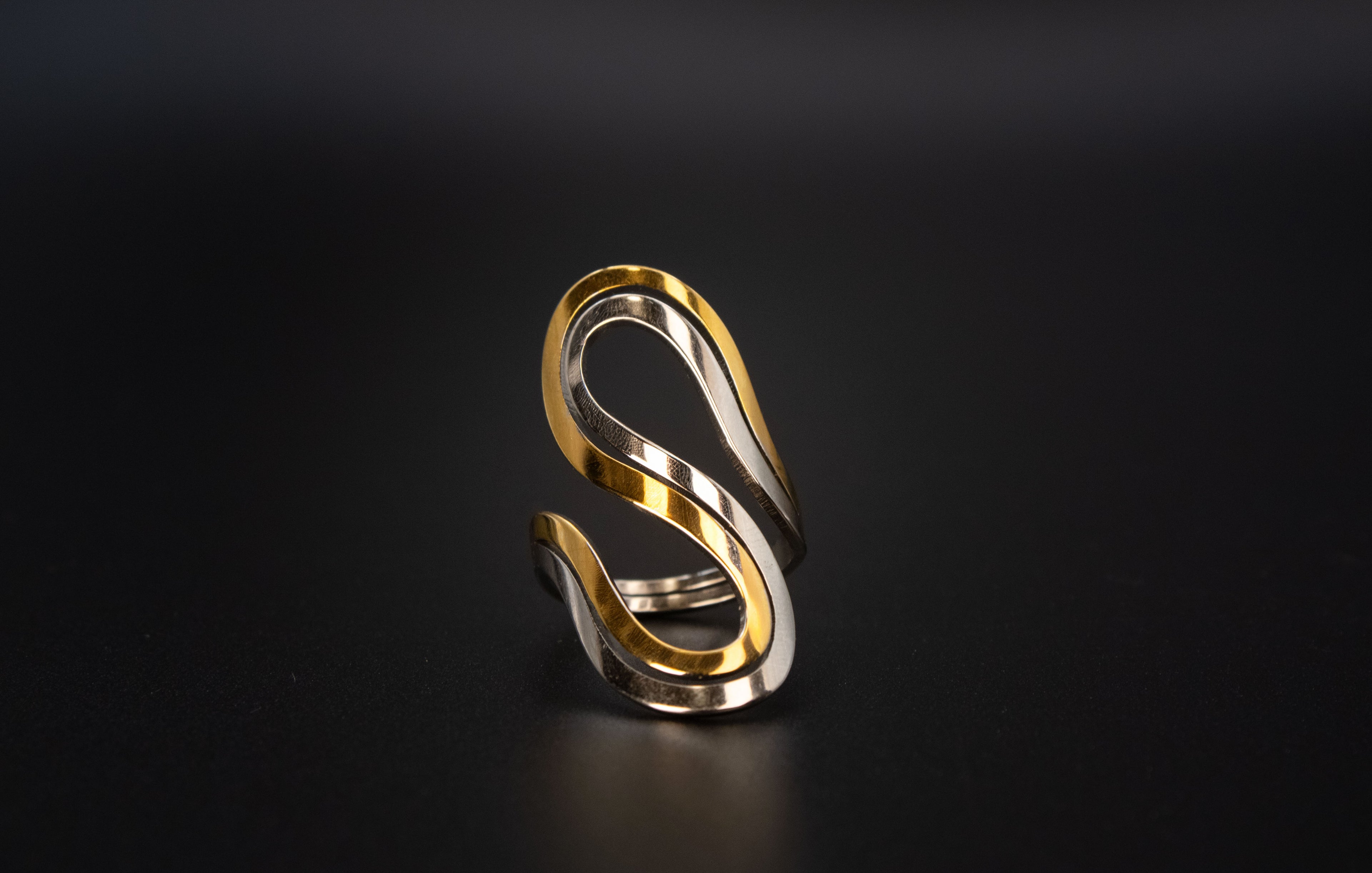 Aurora loop ring