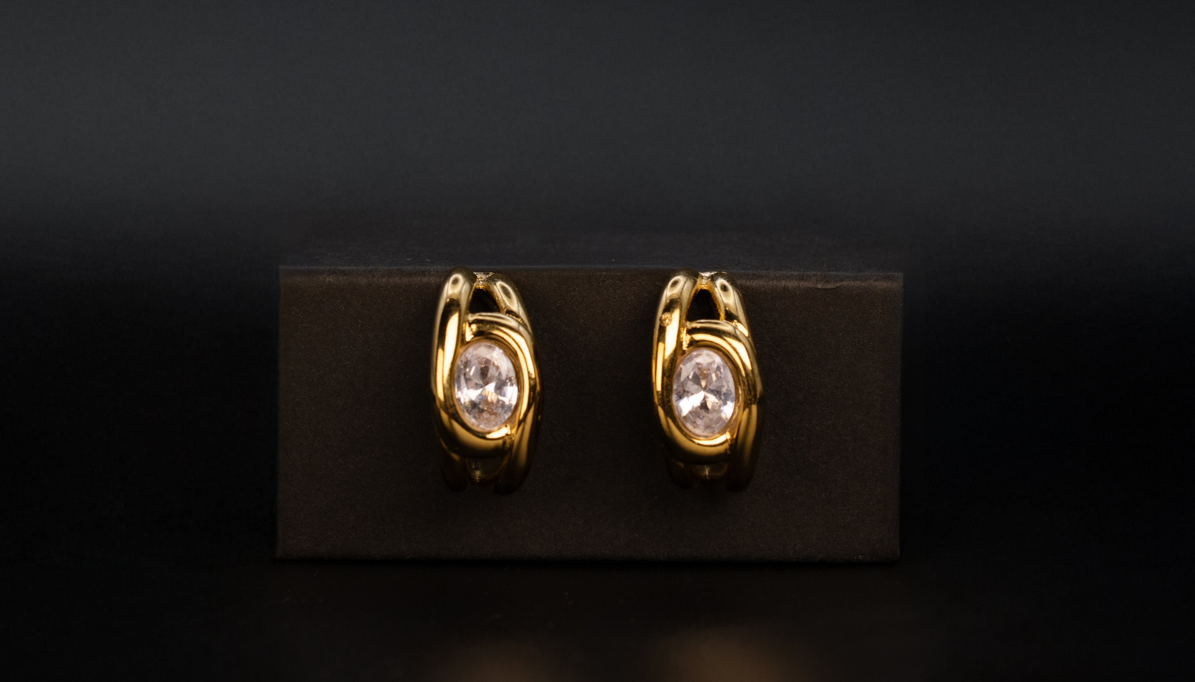 Eclipse wrap earrings