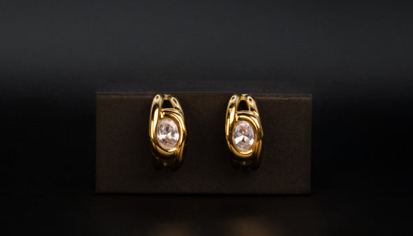 Eclipse wrap earrings